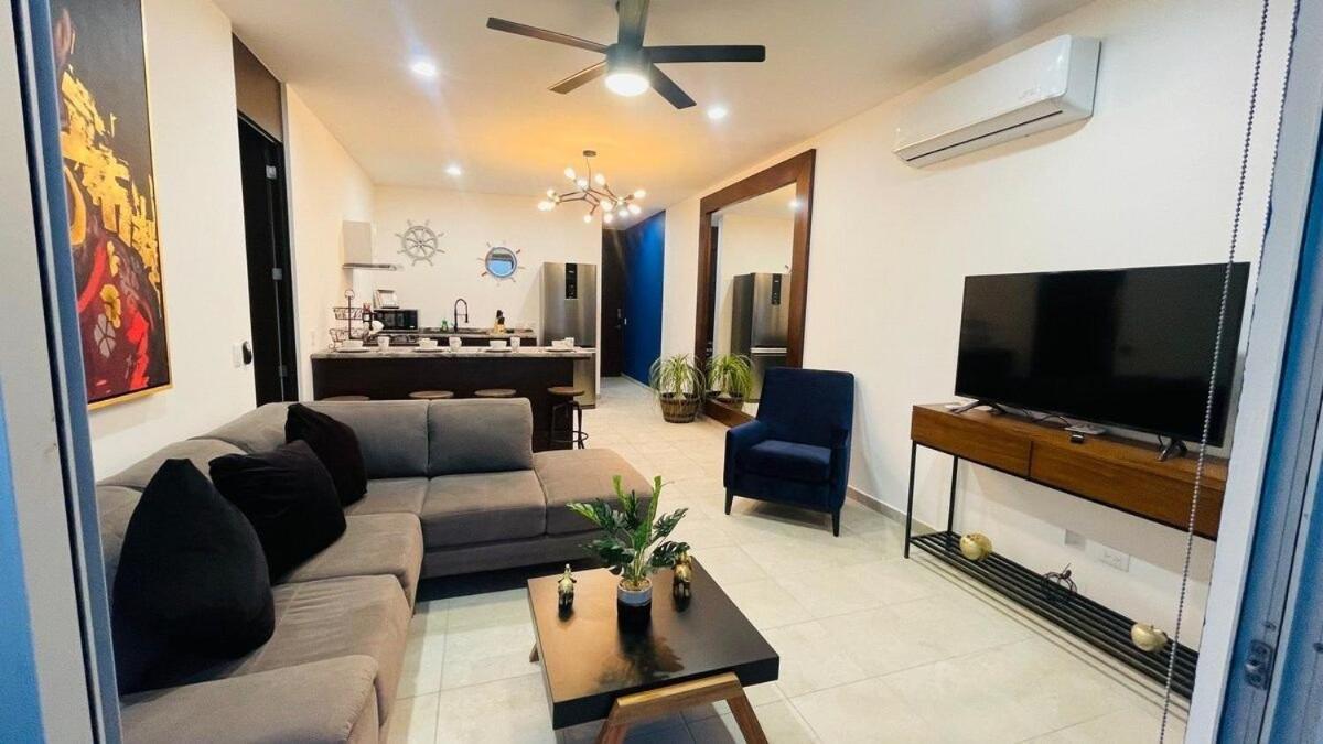 Apartamento Centrico Vista Al Mar Con Alberca 2br *